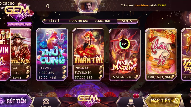 Khám phá một số biến thể hay ho dựa trên nổ hũ B79 Gemwin