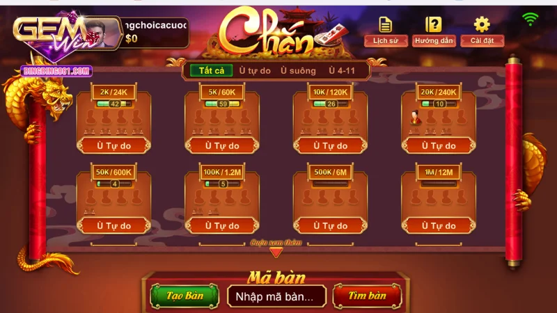 Game bài chắn bắt nguồn từ bài tổ tôm và có nhiều biến thể