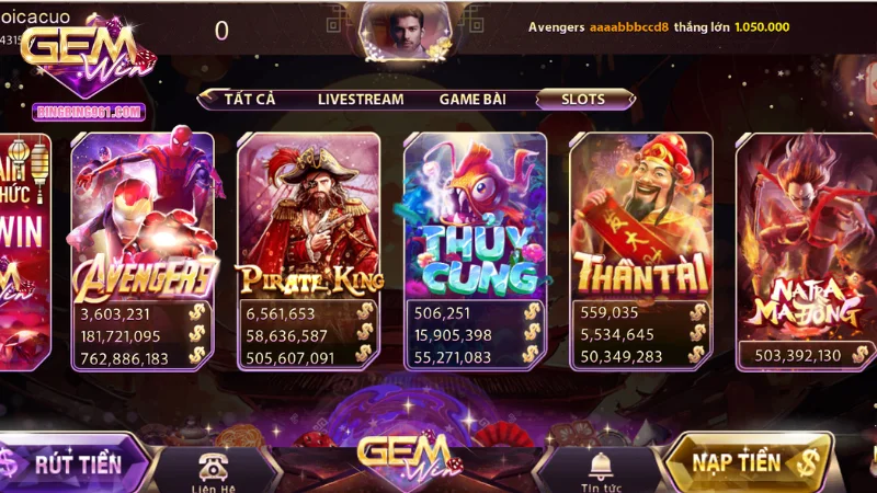 Khám phá từ A-Z luật chơi nổ hũ siêu anh hùng tại Gemwin