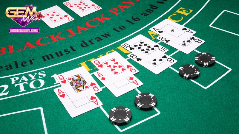 Blackjack tại Gemwin có tính tương tác cao giữa mọi người